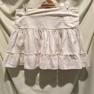 American Rag lie White Mini Skirt